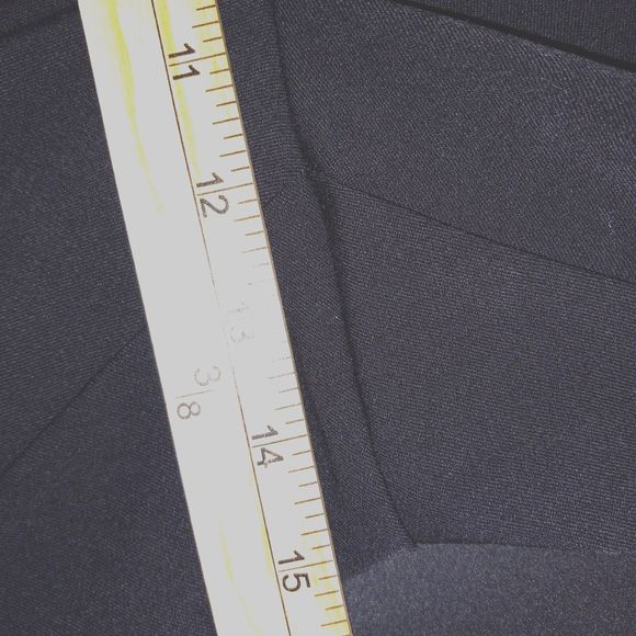 Alfred Dunner Worth Avenue Black Pants Size 16 Pull On Stretch Inseam 27 NEW - Picture 11 of 12